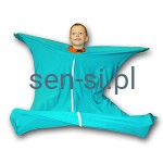 Worek "duszek" elastyczny, niebieski XS