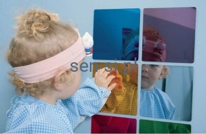 Kolorowe lusterka 6 szt.