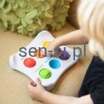 Dotykowe bąble-kolory i kształty+ alfabet Braille'a