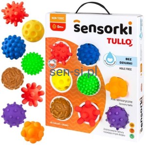 Piłeczki sensorki 8 szt.
