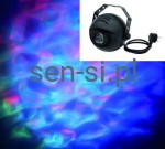 Lampa LED z efektem wody