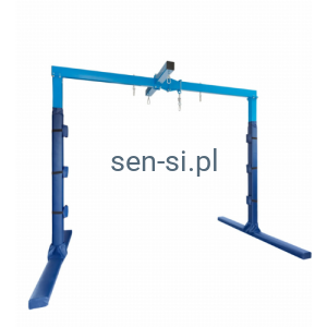 Podwiesie stalowe typu U 3m + belka