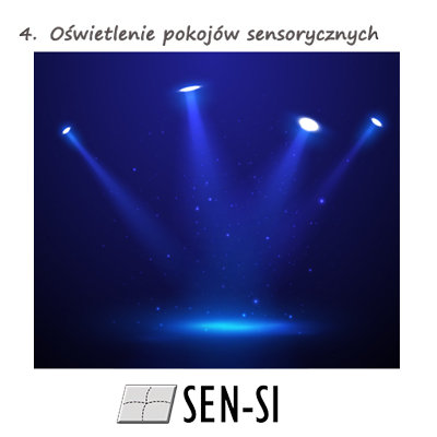 Oświetlenie pokoju ćwiczeń sensorycznych | Blog Sen-Si